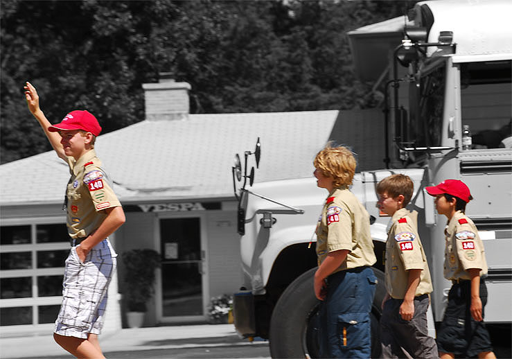 Boy Scout Wave