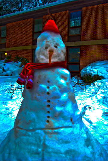 Electric Snow Man
