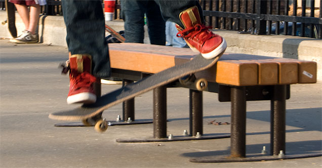 Skateboard Footwork