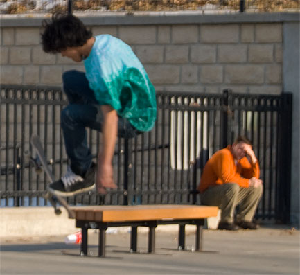 Skateboard Jumper
