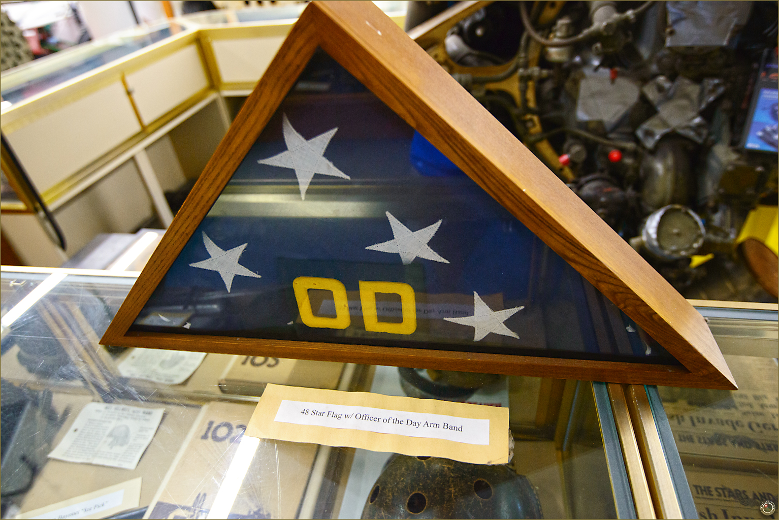 50 Russell Military Museum 48 Star Flag