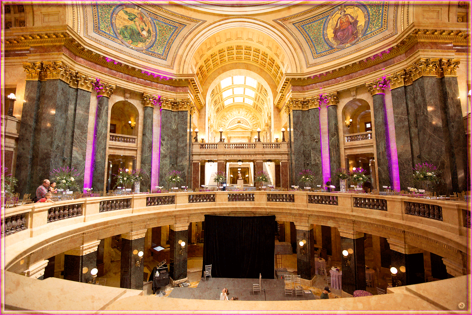 Wisconsin State Capitol Rotunda GIF © Merly Cuza 2016