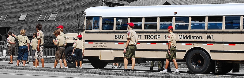 Boy Scout Bus